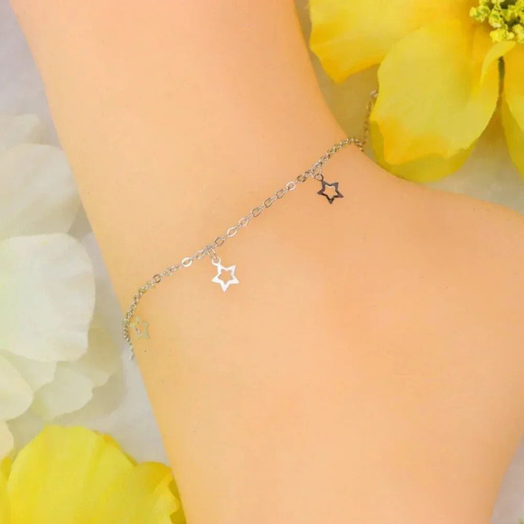 Minimalist Anklet, Sleek & Modern Design, Women’s Fashion, YC110286-A - Picture 6 of 10